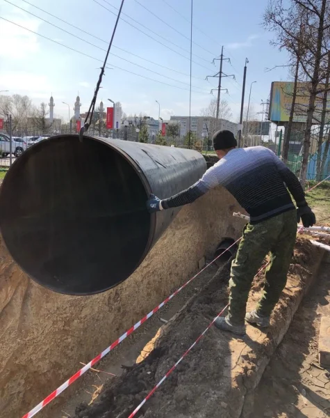 Устройство траншеи