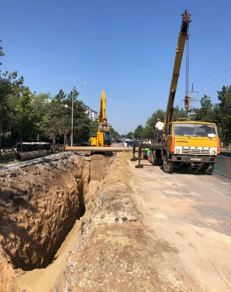 Устройство траншеи