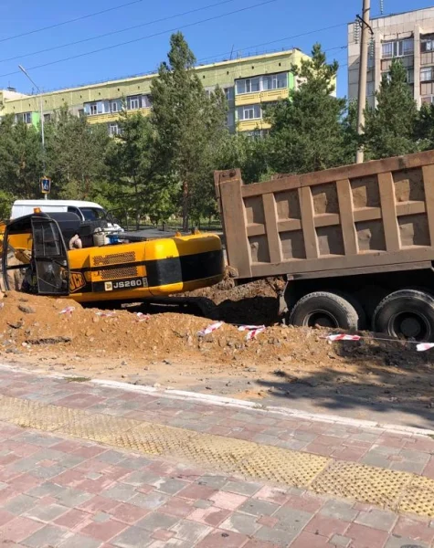 Устройство траншеи