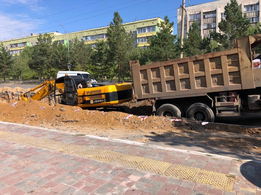 Устройство траншеи