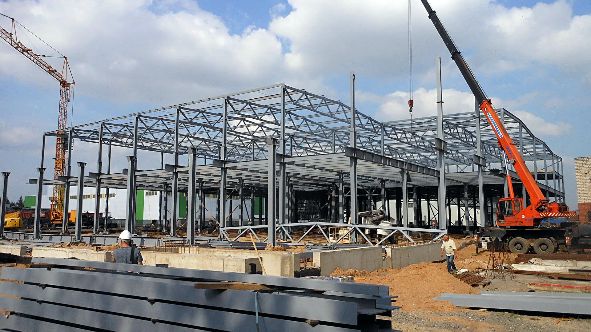 монтаж металлических конструкций