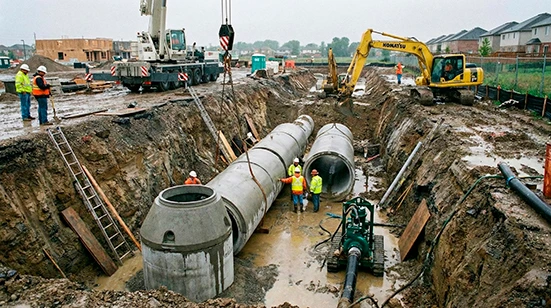 Водоотведение и канализация